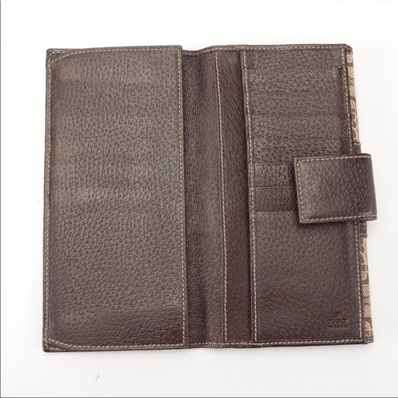 Gucci velvet stripe wallet - Picture 3 of 5